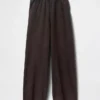 Vintagesoft Baggy-joggingbyxor med vida ben