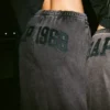 Vintagesoft Baggy-joggingbyxor med vida ben