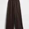 Vintagesoft Baggy-joggingbyxor med vida ben