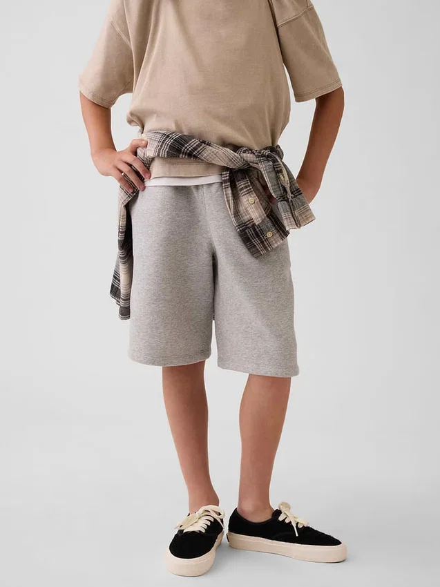 Vintagesoft baggy-träningsshorts för barn
