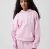 Vintagesoft-frotté-hoodie i oversize-modell för barn