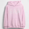 Vintagesoft-frotté-hoodie i oversize-modell för barn