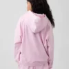 Vintagesoft-frotté-hoodie i oversize-modell för barn