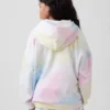 Vintagesoft-frotté-hoodie i oversize-modell för barn