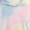 Vintagesoft-frotté-hoodie i oversize-modell för barn