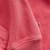 Vintagesoft-frotté-hoodie med dragkedja och kilformad passform för barn