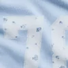 Vintagesoft-frotté-tröja med raglanärmar och tryck för barn