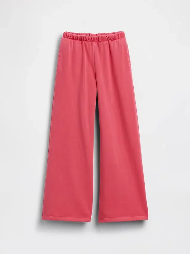 Vintagesoft-frottébyxor i baggy-modell för barn