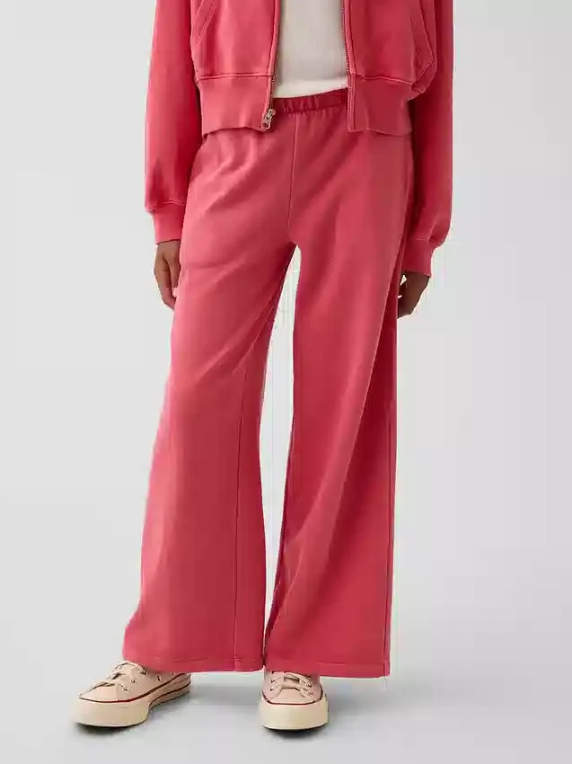 Vintagesoft-frottébyxor i baggy-modell för barn