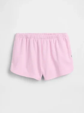 Vintagesoft-frotteshorts i avslappnad passform med delfinmotiv för barn