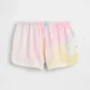 Vintagesoft-frotteshorts i avslappnad passform med delfinmotiv för barn