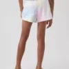 Vintagesoft-frotteshorts i avslappnad passform med delfinmotiv för barn
