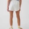 Vintagesoft-frotteshorts i avslappnad passform med delfinmotiv för barn