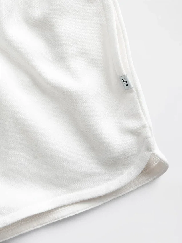 Vintagesoft-frotteshorts i avslappnad passform med delfinmotiv för barn