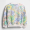 Vintagesoft-frottétröja med blommönster för Baby & Småbarn