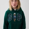 Vintagesoft-hoodie för barn med Brannan Bear-logotyp