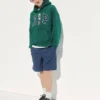 Vintagesoft-hoodie för barn med Brannan Bear-logotyp