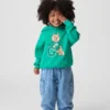 Vintagesoft-hoodie i avslappnad passform för Baby & Småbarn