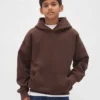 Vintagesoft-hoodie i avslappnad passform för barn