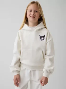 Vintagesoft-hoodie i avslappnad passform för barn