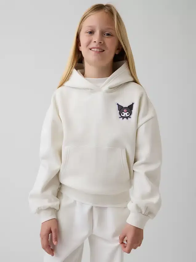 Vintagesoft-hoodie i avslappnad passform för barn