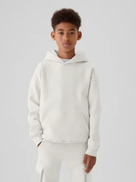 Vintagesoft-hoodie i avslappnad passform för barn