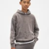 Vintagesoft-hoodie i avslappnad passform för barn