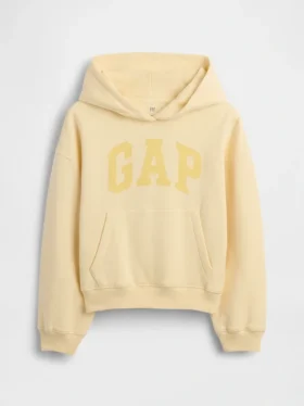 Vintagesoft-hoodie i avslappnad passform för barn