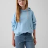 Vintagesoft-hoodie i avslappnad passform för barn