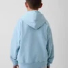 Vintagesoft-hoodie i avslappnad passform för barn