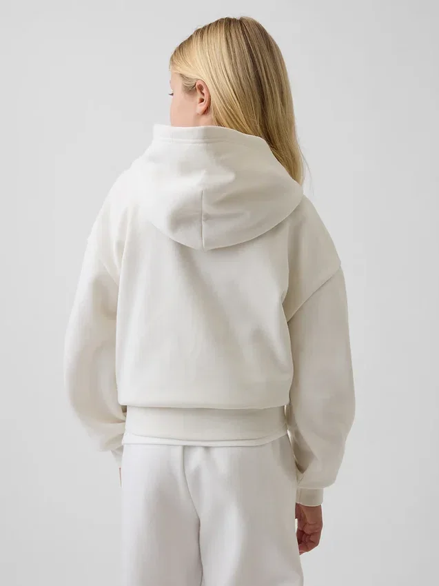 Vintagesoft-hoodie i avslappnad passform för barn
