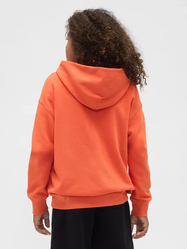 Vintagesoft-hoodie i avslappnad passform för barn