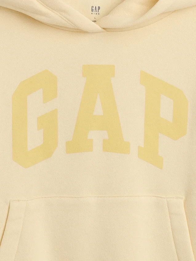 Vintagesoft-hoodie i avslappnad passform för barn