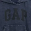 Vintagesoft-hoodie i avslappnad passform för barn