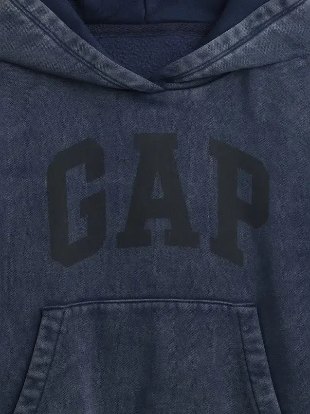 Vintagesoft-hoodie i avslappnad passform för barn