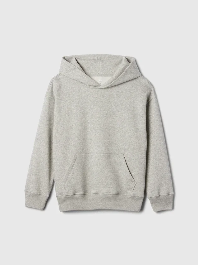 Vintagesoft-hoodie i avslappnad passform för barn