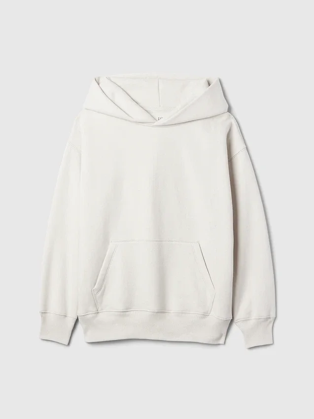 Vintagesoft-hoodie i avslappnad passform för barn
