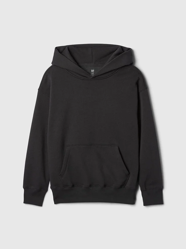 Vintagesoft-hoodie i avslappnad passform för barn