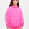 Vintagesoft-hoodie i oversize för barn