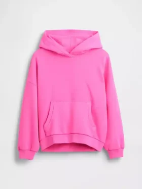 Vintagesoft-hoodie i oversize för barn