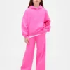Vintagesoft-hoodie i oversize för barn