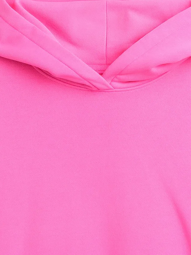 Vintagesoft-hoodie i oversize för barn