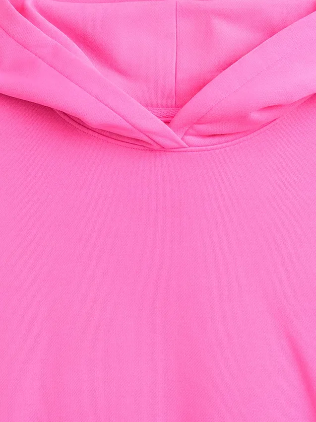 Vintagesoft-hoodie i oversize för barn