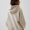Vintagesoft-hoodie i oversize-modell med dragkedja för barn