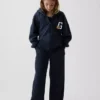 Vintagesoft-hoodie i oversize-modell med dragkedja för barn