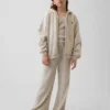 Vintagesoft-hoodie i oversize-modell med dragkedja för barn