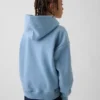 Vintagesoft-hoodie med avslappnad passform och tryck för barn