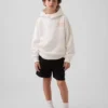 Vintagesoft-hoodie med avslappnad passform och tryck för barn