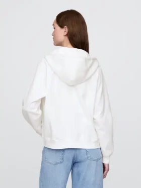 Vintagesoft-hoodie med dragkedja