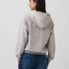 Vintagesoft-hoodie med dragkedja